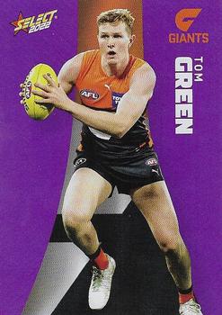 2022 Select AFL Footy Stars - Common Parallel - Purple #PP73 Tom Green Front